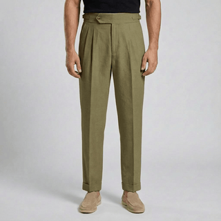 Herren Stoffhose Elegant Modern Geschnitten - Cecile LavelleMarineblau