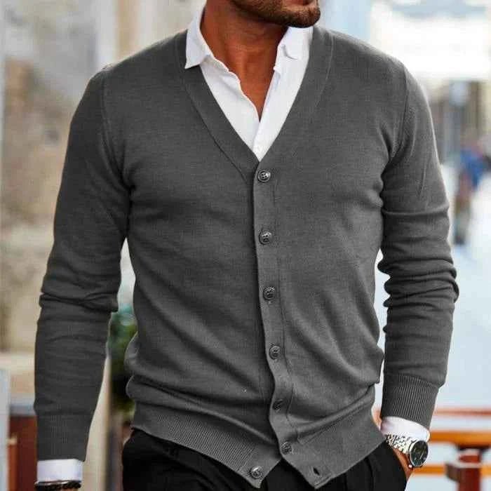 Herren Strickjacke