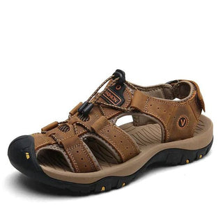 Herren Trekkingsandalen Mit Klettverschluss Für Outdoor - Cecile LavelleDunkelbraun