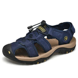 Herren Trekkingsandalen Mit Klettverschluss Für Outdoor - Cecile LavelleBlau