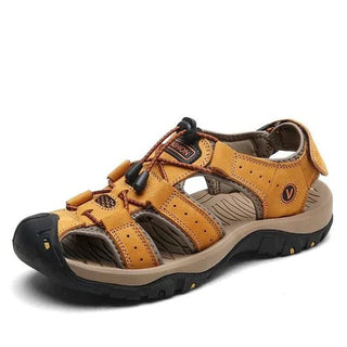 Herren Trekkingsandalen Mit Klettverschluss Für Outdoor - Cecile LavelleGold