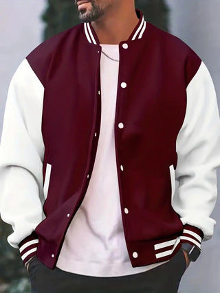 Herren Übergangsjacke Casual - Cecile LavelleBordeaux