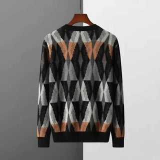 Herren Winter Pullover - Cecile LavelleSchwarz