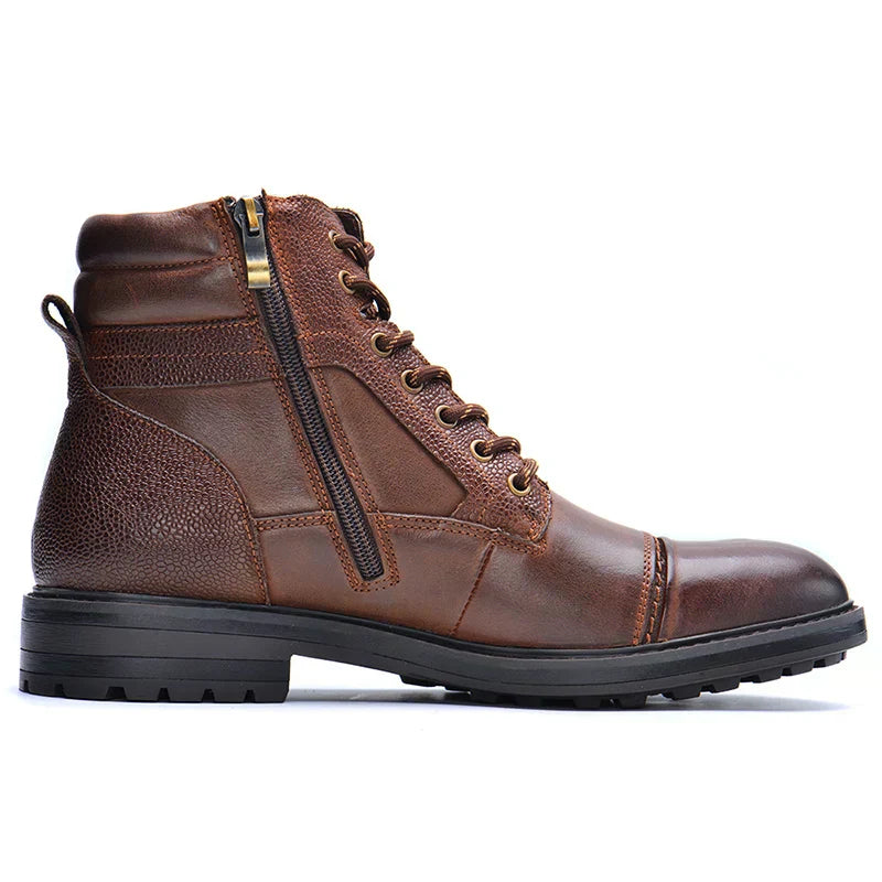 Herrenstiefel mit Reißverschluss