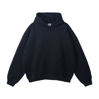 Hoodie Damen Oversized in Schwarz