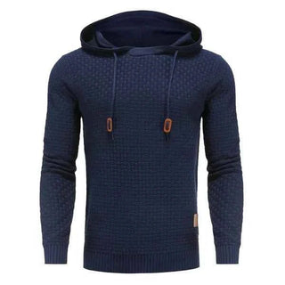 Hoodie Herren Klassisch - Cecile LavelleMarineblau