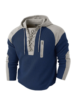 Hoodie Herren Regular Fit in Marineblau