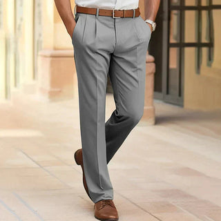 Hose Herren Moderne Passform in Grau