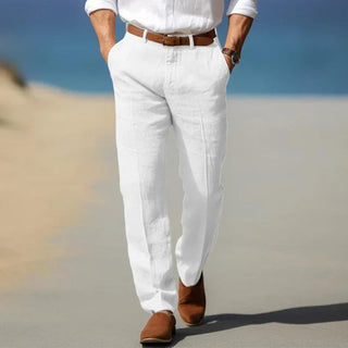 Hose Herren Slim Fit in Weiß