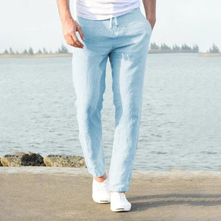 Hose Herren Weite Passform - Cecile LavelleBlau