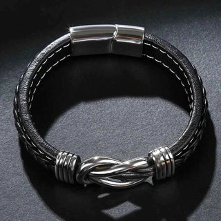 Infinity Armband Herren - Cecile LavelleSchwarz