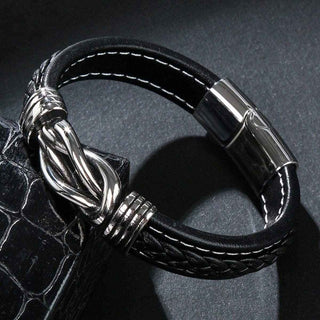 Infinity Armband Herren - Cecile LavelleSchwarz