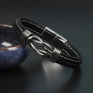 Infinity Armband Herren - Cecile LavelleSchwarz