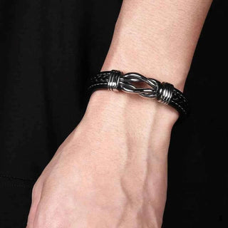 Infinity Armband Herren - Cecile LavelleSchwarz