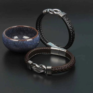 Infinity Armband Herren - Cecile LavelleSchwarz