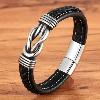 Infinity Armband Herren - Cecile LavelleSchwarz