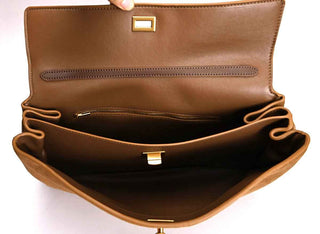 Isabella – Luxuriöse Schultertasche in Wildlederoptik