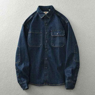 Jeans Hemd Herren - Cecile LavelleMarineblau