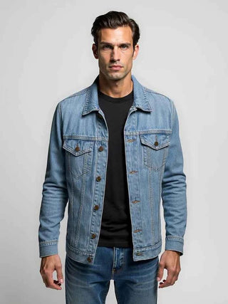 Jeansjacke Herren - Cecile LavelleBlau