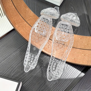 Jelly Ballerinas Damen transparent rutschfest - Cecile LavelleWeiß