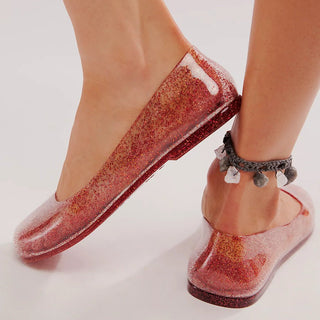 Jelly Schuhe Damen glitzernd rutschfest - Cecile LavelleGold