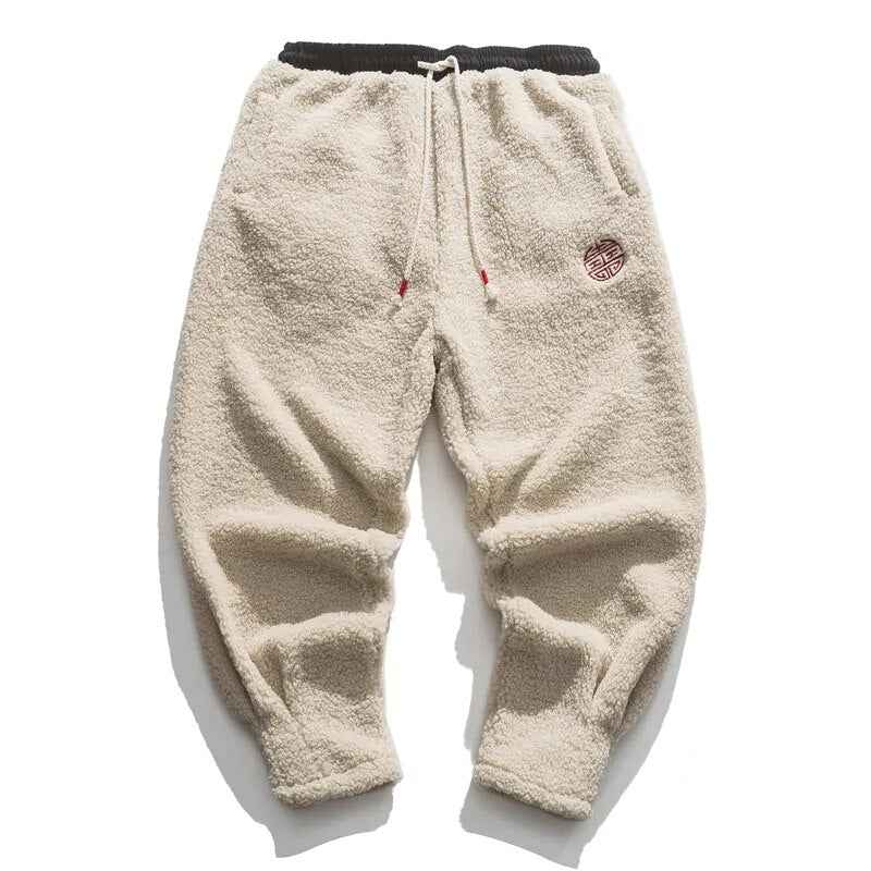 Fleece Jogging Pants Men