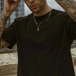 Kette Mit Kreuz Herren - Cecile LavelleSilber