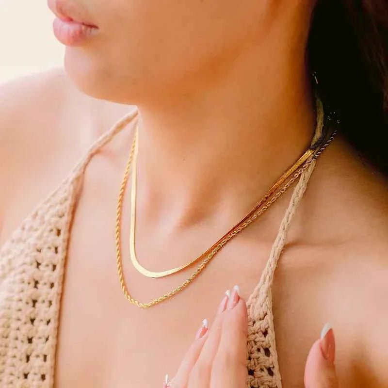 Chain Layering Gold