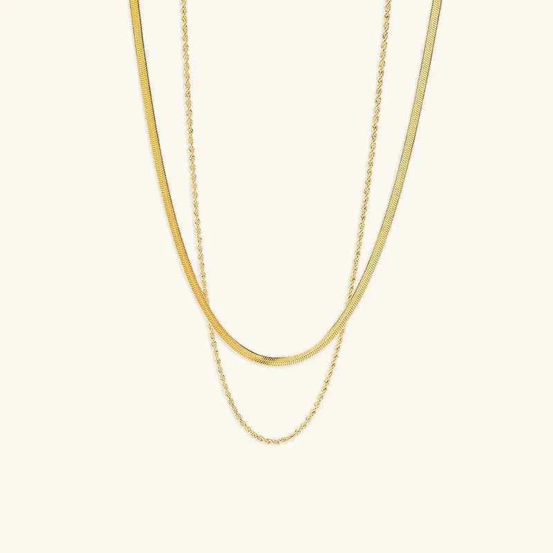 Chain Layering Gold