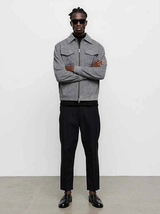 Klassische Bomberjacke Herren - Cecile LavelleBeige