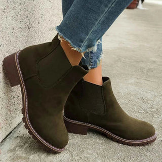 klassische Chelsea Boots - Cecile LavelleGrün