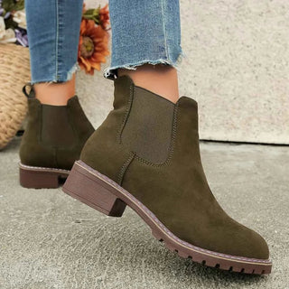 klassische Chelsea Boots - Cecile LavelleGrün