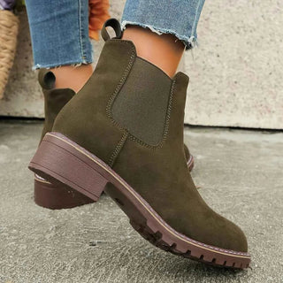klassische Chelsea Boots - Cecile LavelleGrün