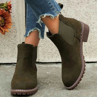 klassische Chelsea Boots - Cecile LavelleGrün