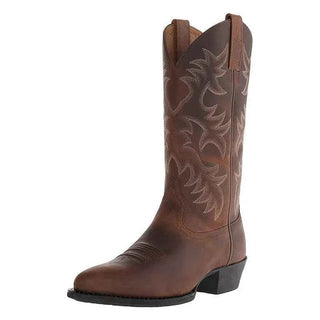 Klassische Cowboystiefel Damen - Cecile LavelleBraun
