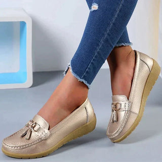 Klassische Damen Loafer - Cecile LavelleGold
