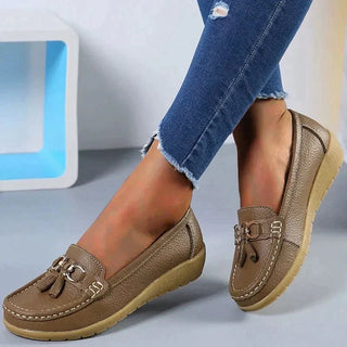 Klassische Damen Loafer - Cecile LavelleKhaki