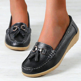 Klassische Damen Loafer - Cecile LavelleSchwarz