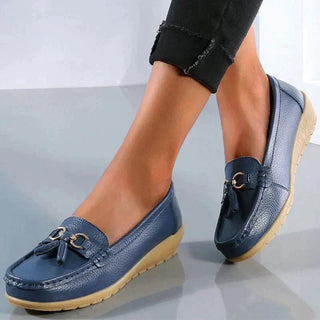 Klassische Damen Loafer - Cecile LavelleBlau
