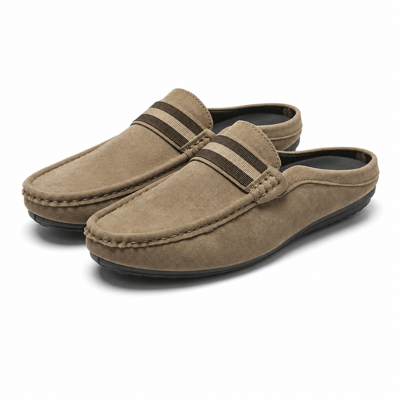 Klassiska loafers för herrar i casual-stil