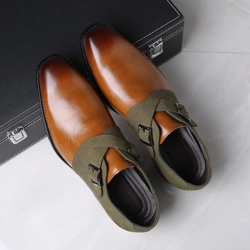 Classic Monkstrap Men's Shoes for Wedding
