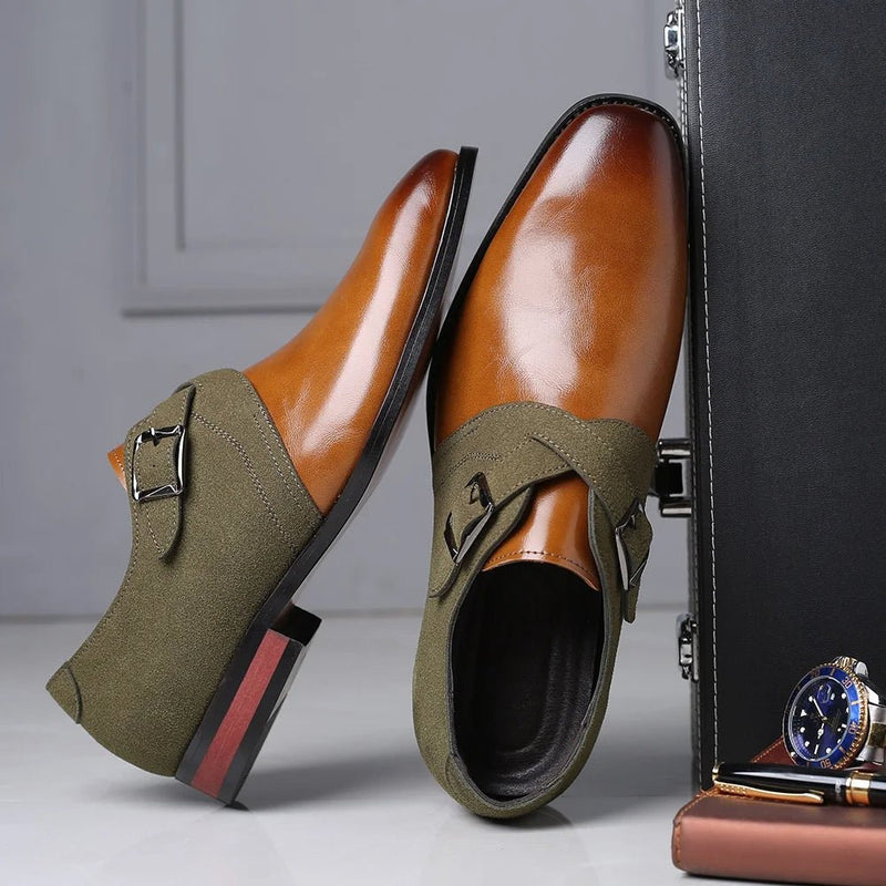 Classic Monkstrap Men's Shoes for Wedding