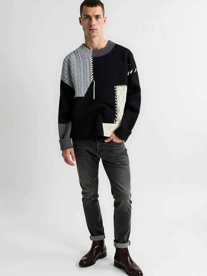 Klassischer Pullover Herren