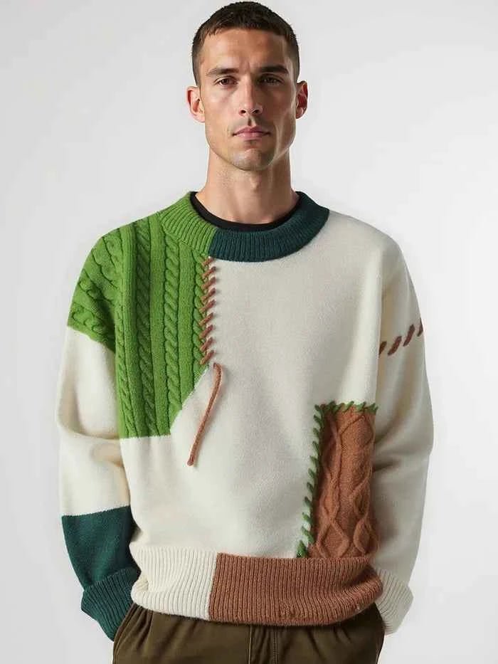 Klassischer Pullover Herren