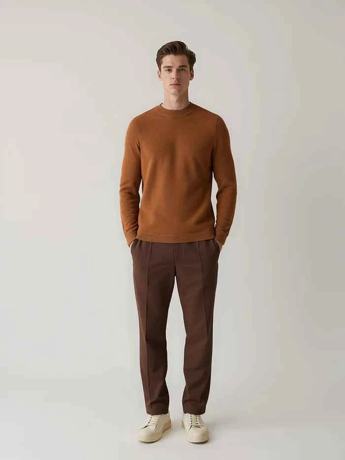 Klassischer Pullover Herren
