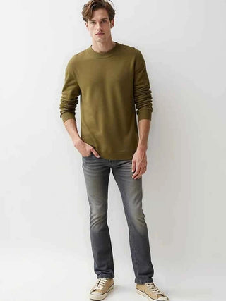 Klassischer Pullover Herren - Cecile LavelleOlive