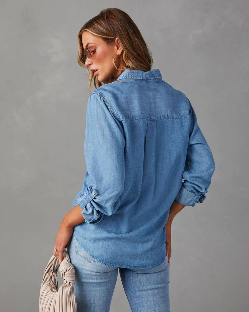 Klassisches Jeanshemd Damen
