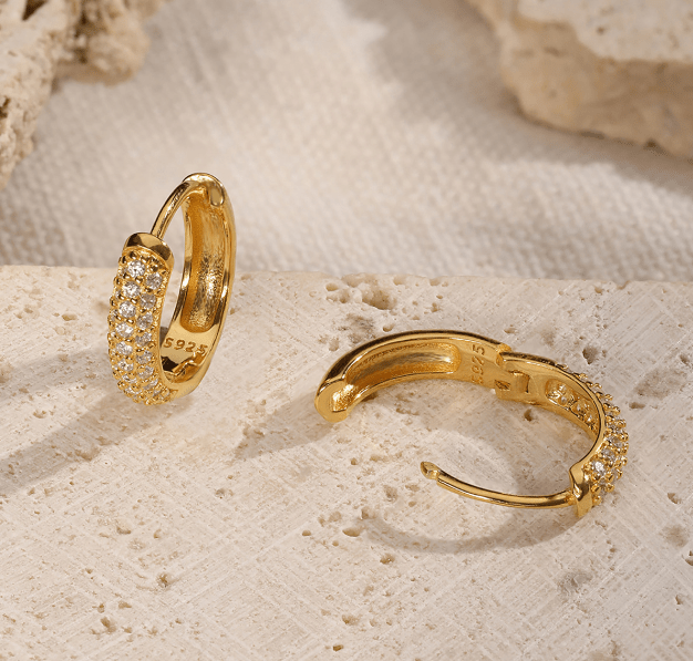 Small Hoops Gold
