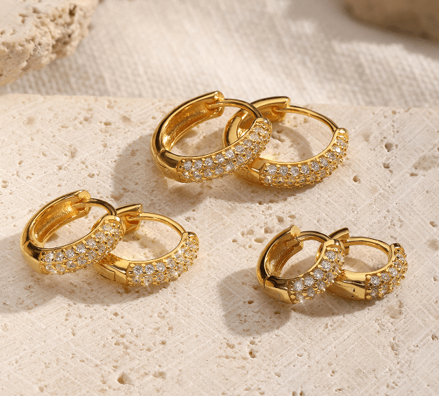 Small Hoops Gold