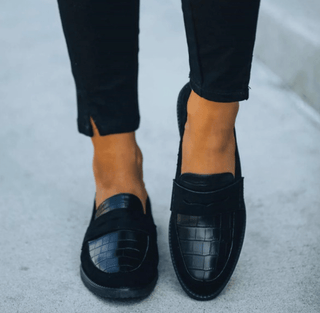 Komfort Loafer Damen Elegant - Cecile LavelleSchwarz